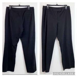 Alfani 12p. straight leg trouser pants jet black!